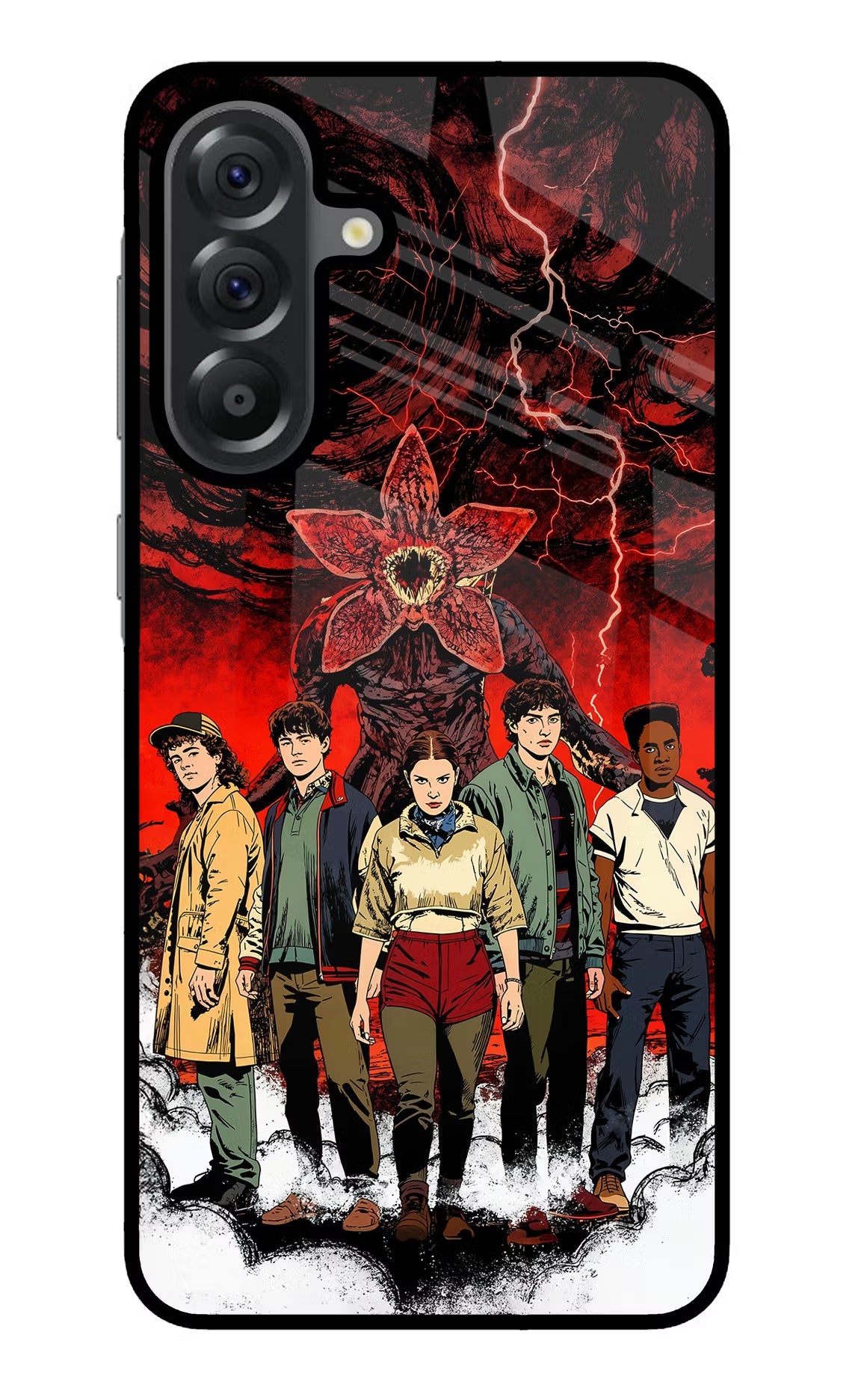 Ordinary Things Characters Samsung A56 5G Glass Case