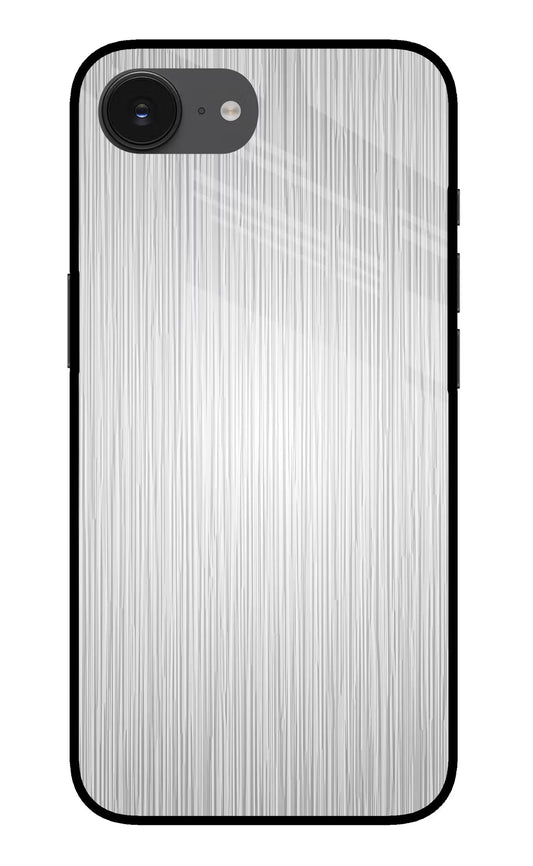 Wooden Grey Texture iPhone 16e Back Cover