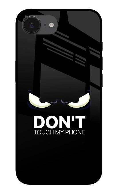 Don'T Touch My Phone iPhone 16e Back Cover