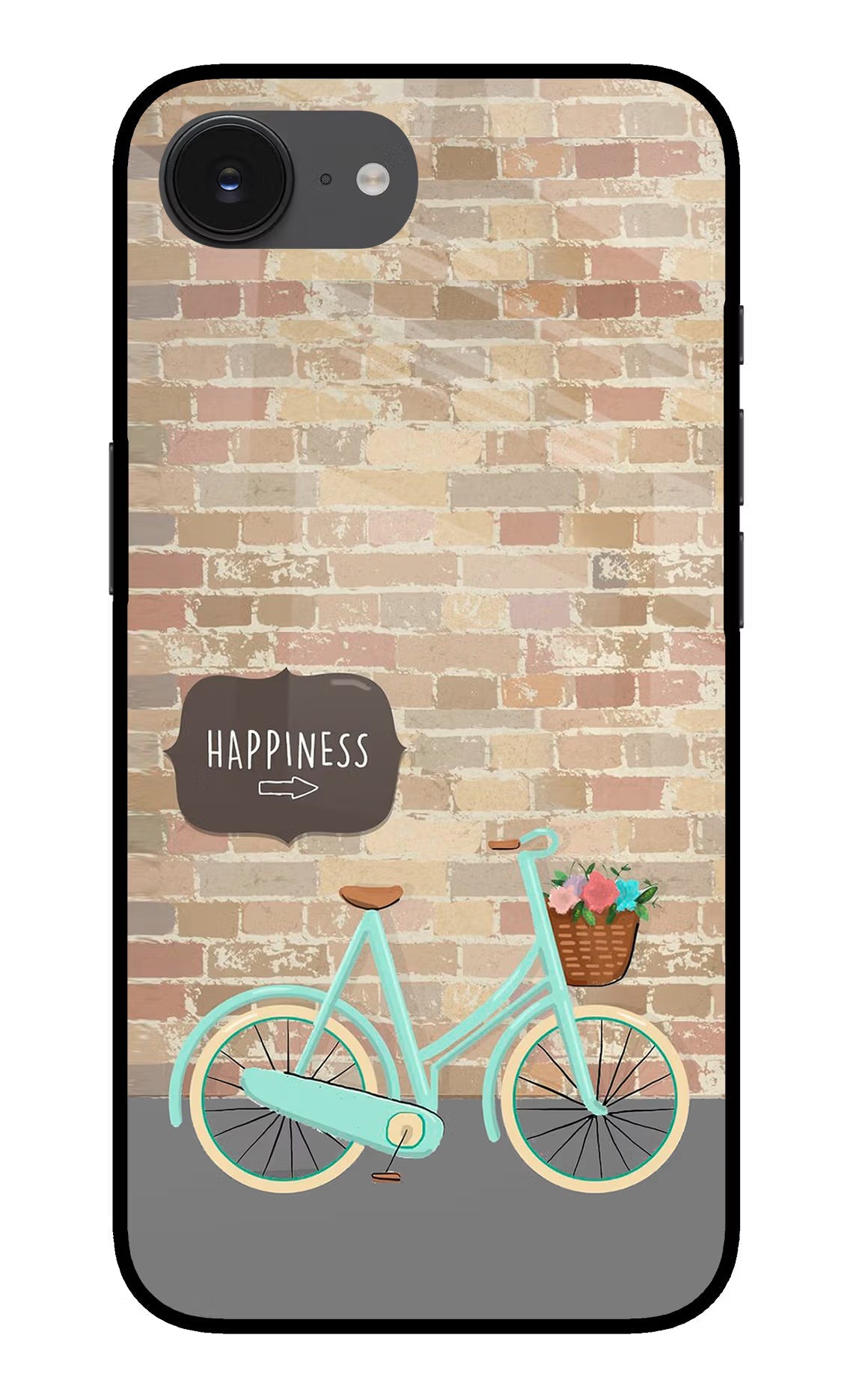 Happiness Artwork iPhone 16e Back Cover