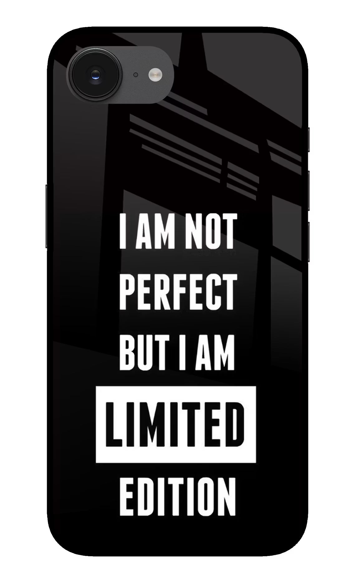I Am Not Perfect But I Am Limited Edition iPhone 16e Back Cover