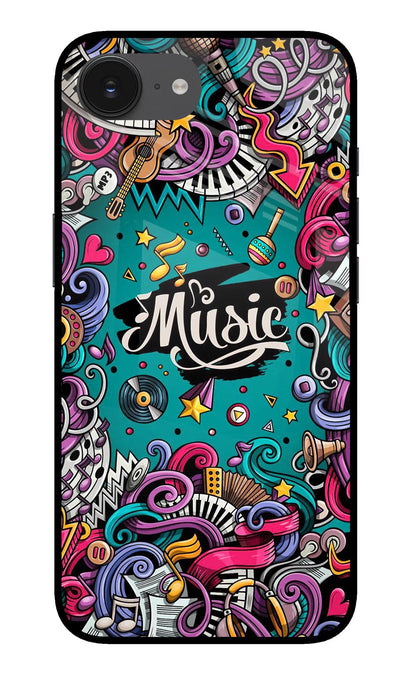 Music Graffiti iPhone 16e Back Cover