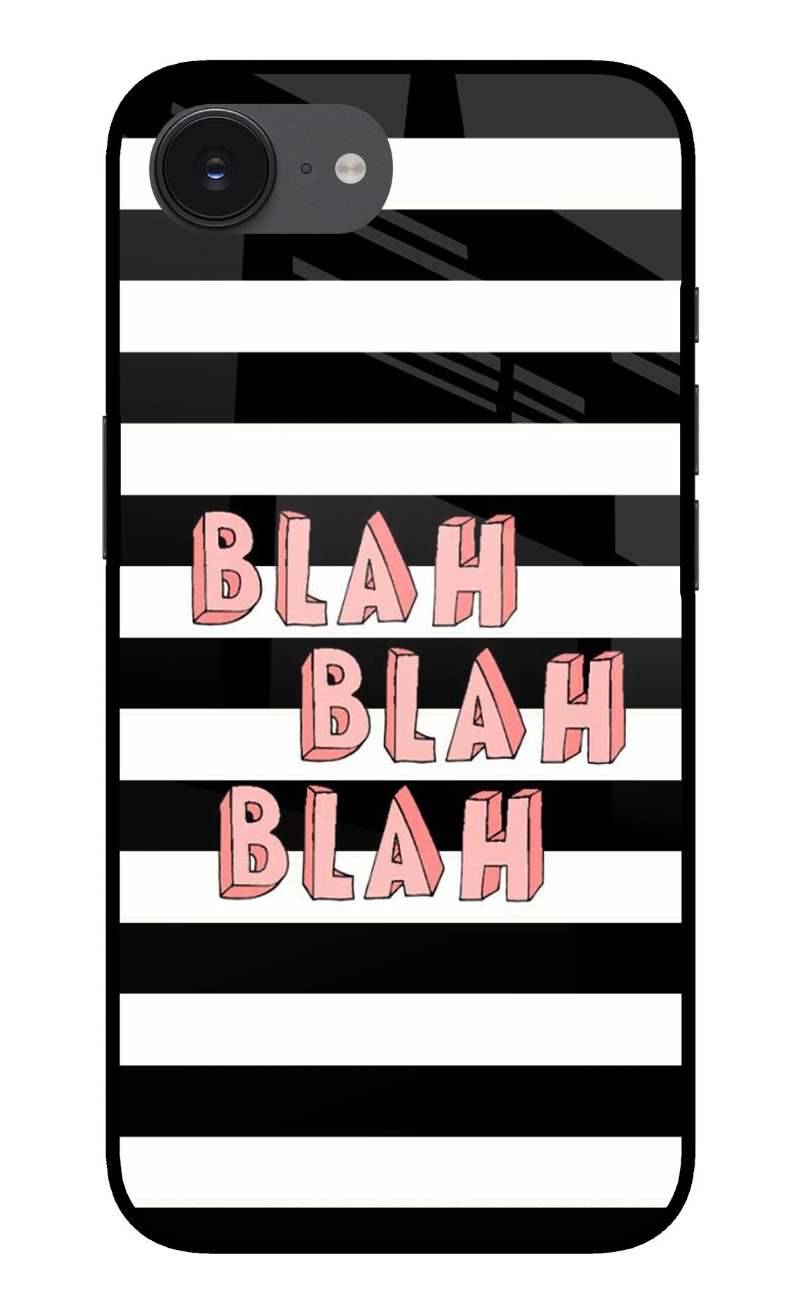 Blah Blah Blah iPhone 16e Back Cover