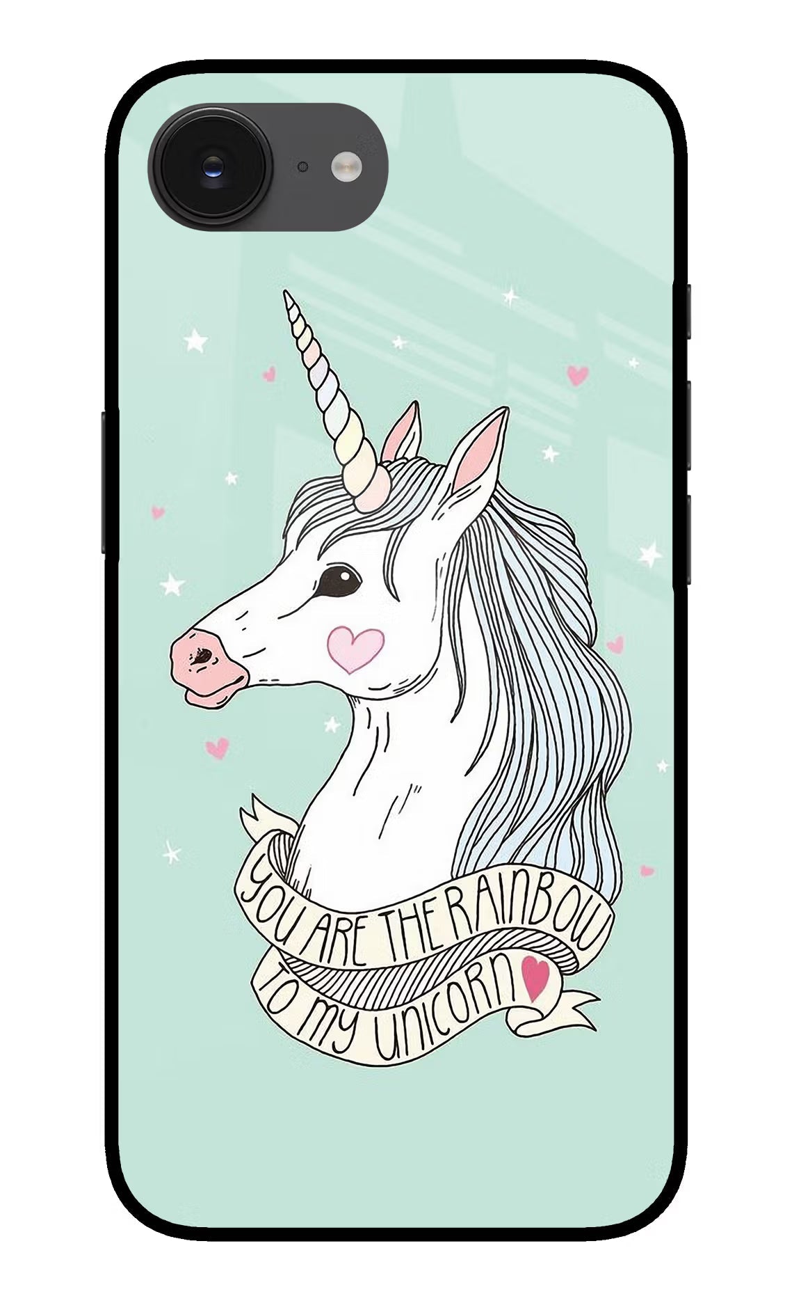 Unicorn Wallpaper iPhone 16e Back Cover