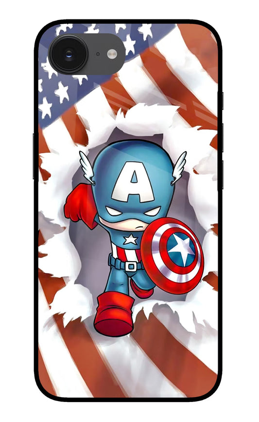 Captain America iPhone 16e Back Cover
