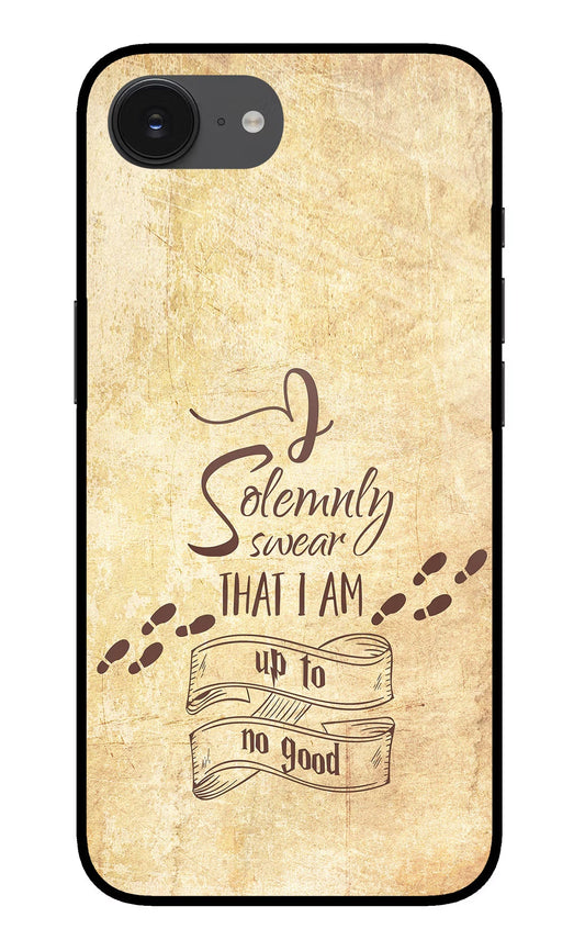 I Solemnly swear that i up to no good iPhone 16e Back Cover