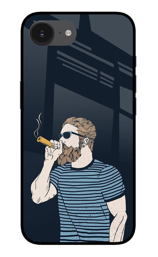Smoking iPhone 16e Back Cover