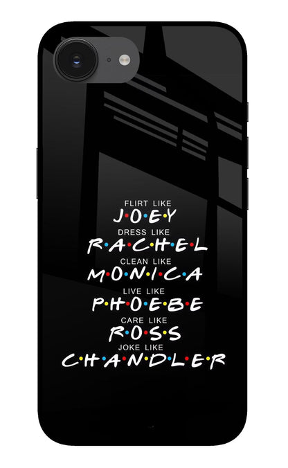 FRIENDS Character iPhone 16e Back Cover