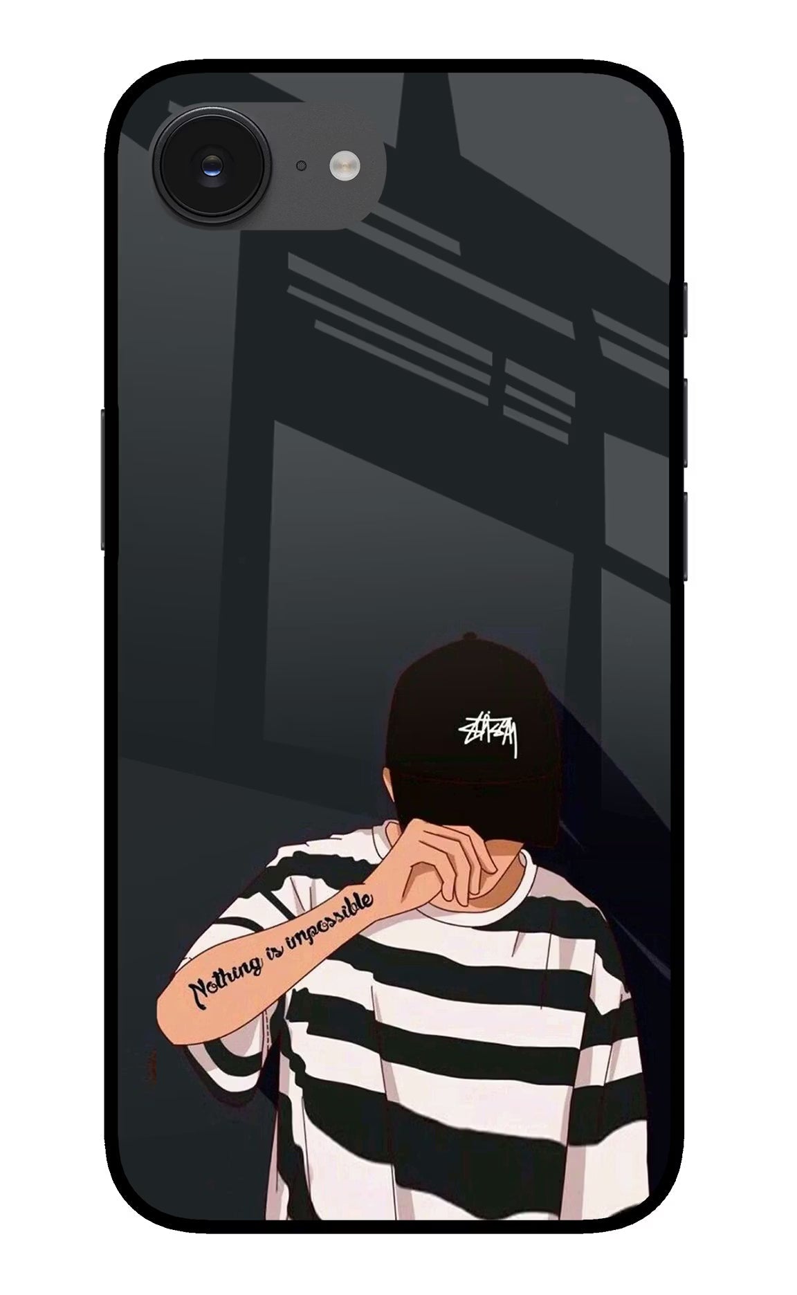 Aesthetic Boy iPhone 16e Glass Case
