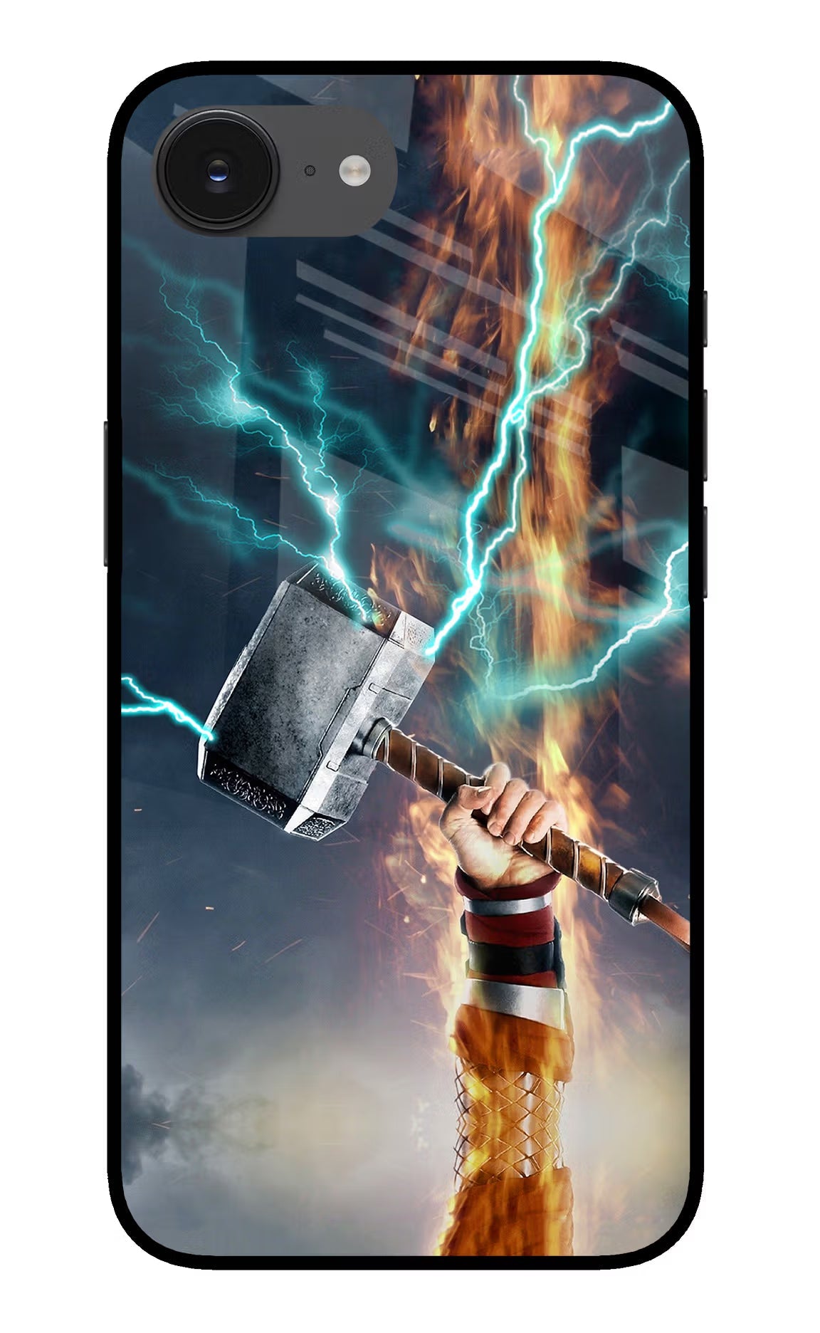 Thor Hammer Mjolnir iPhone 16e Back Cover
