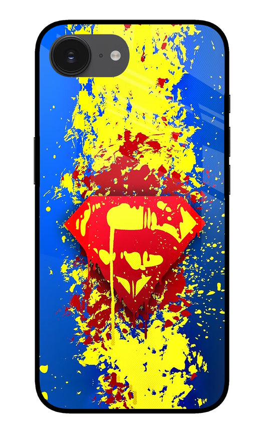 Superman logo iPhone 16e Back Cover