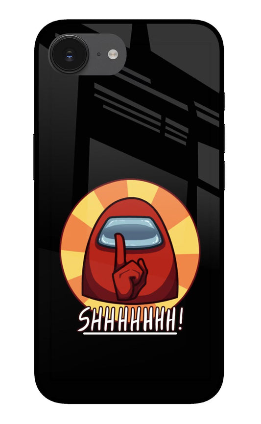 Among Us Shhh! iPhone 16e Glass Case