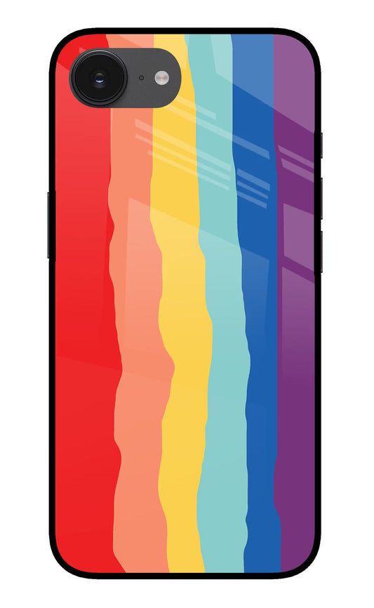 Rainbow iPhone 16e Glass Case
