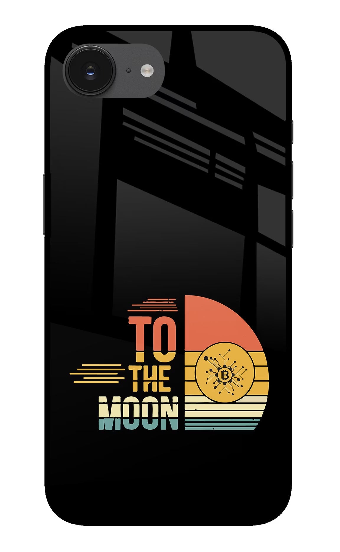 To the Moon iPhone 16e Back Cover