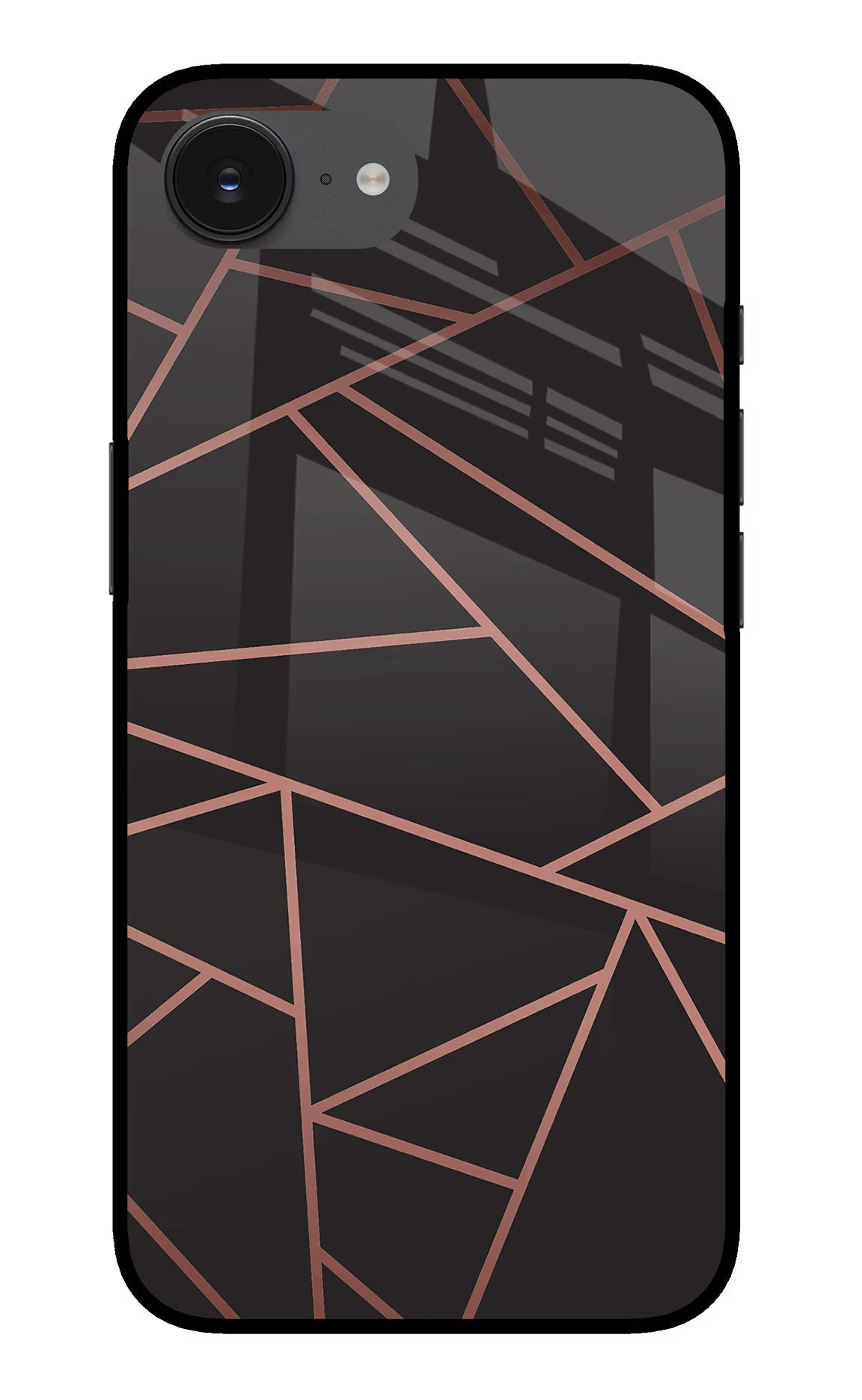 Geometric Pattern iPhone 16e Glass Case