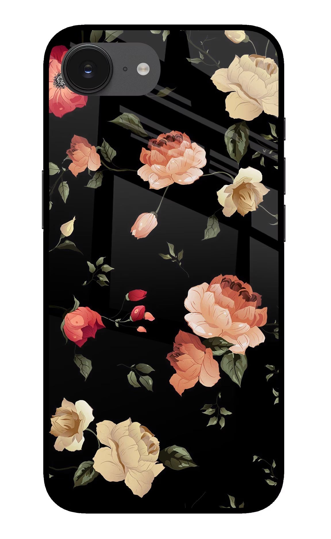 Flowers iPhone 16e Glass Case