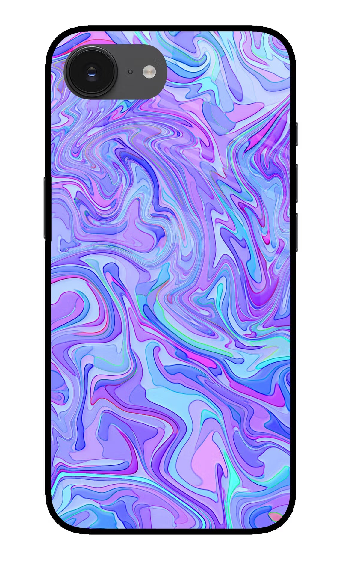 Glitter iPhone 16e Glass Case