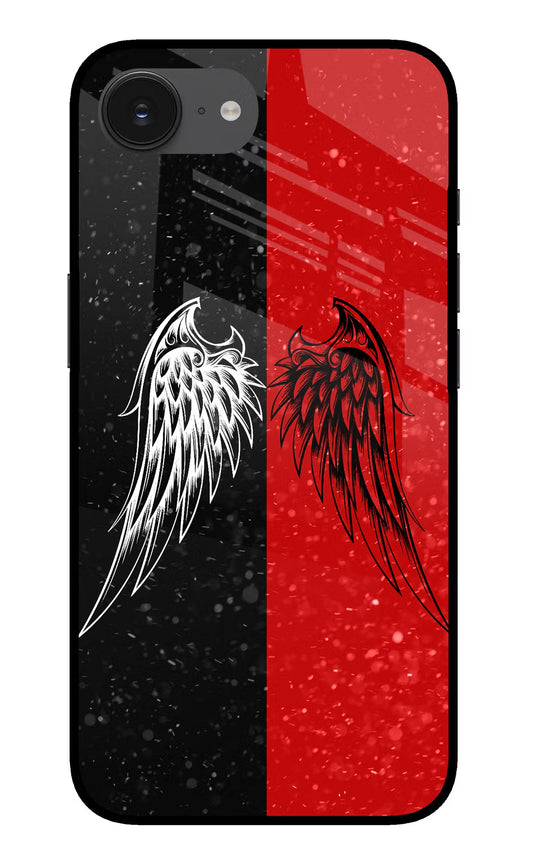 Wings iPhone 16e Glass Case