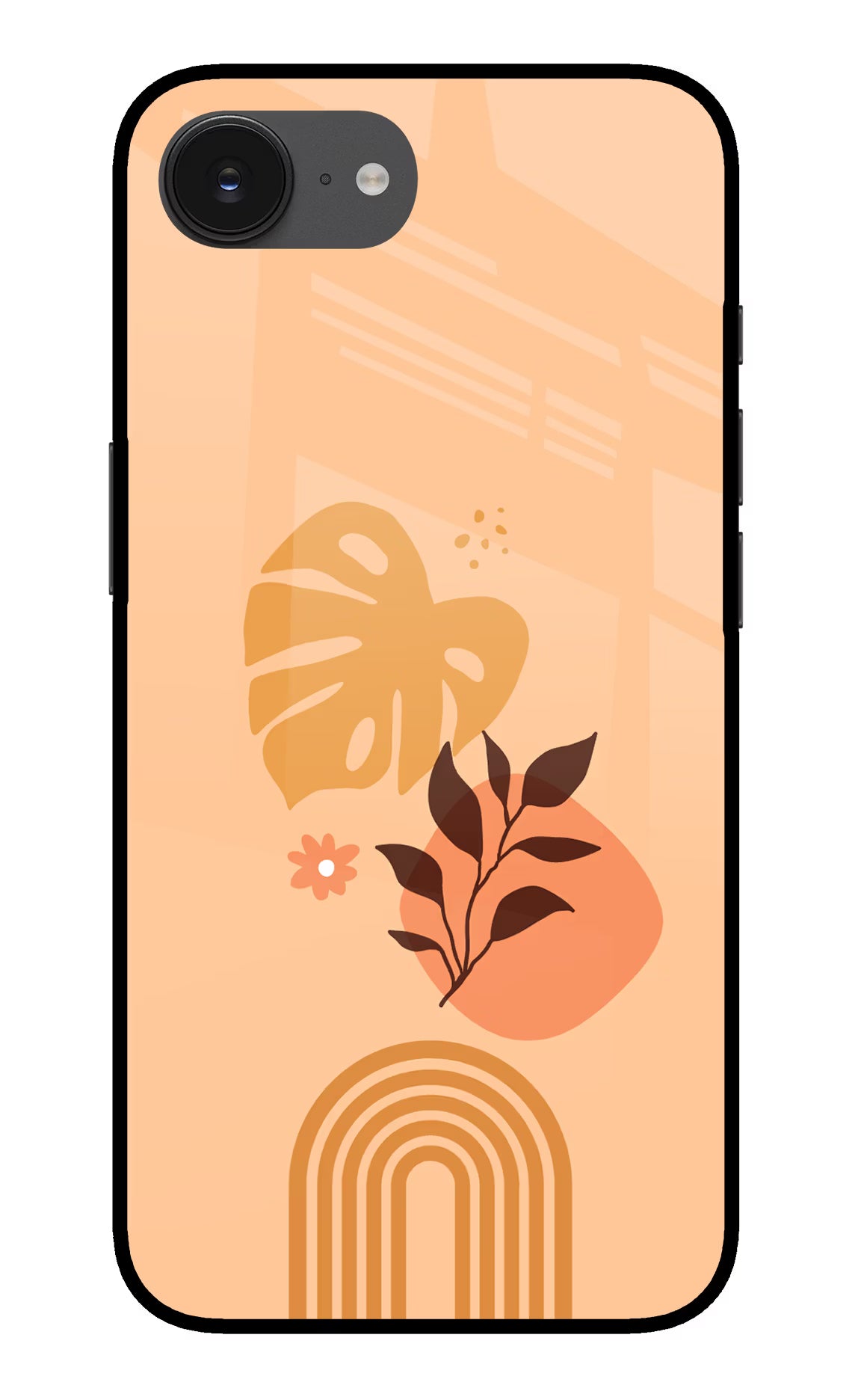 Bohemian Art iPhone 16e Glass Case