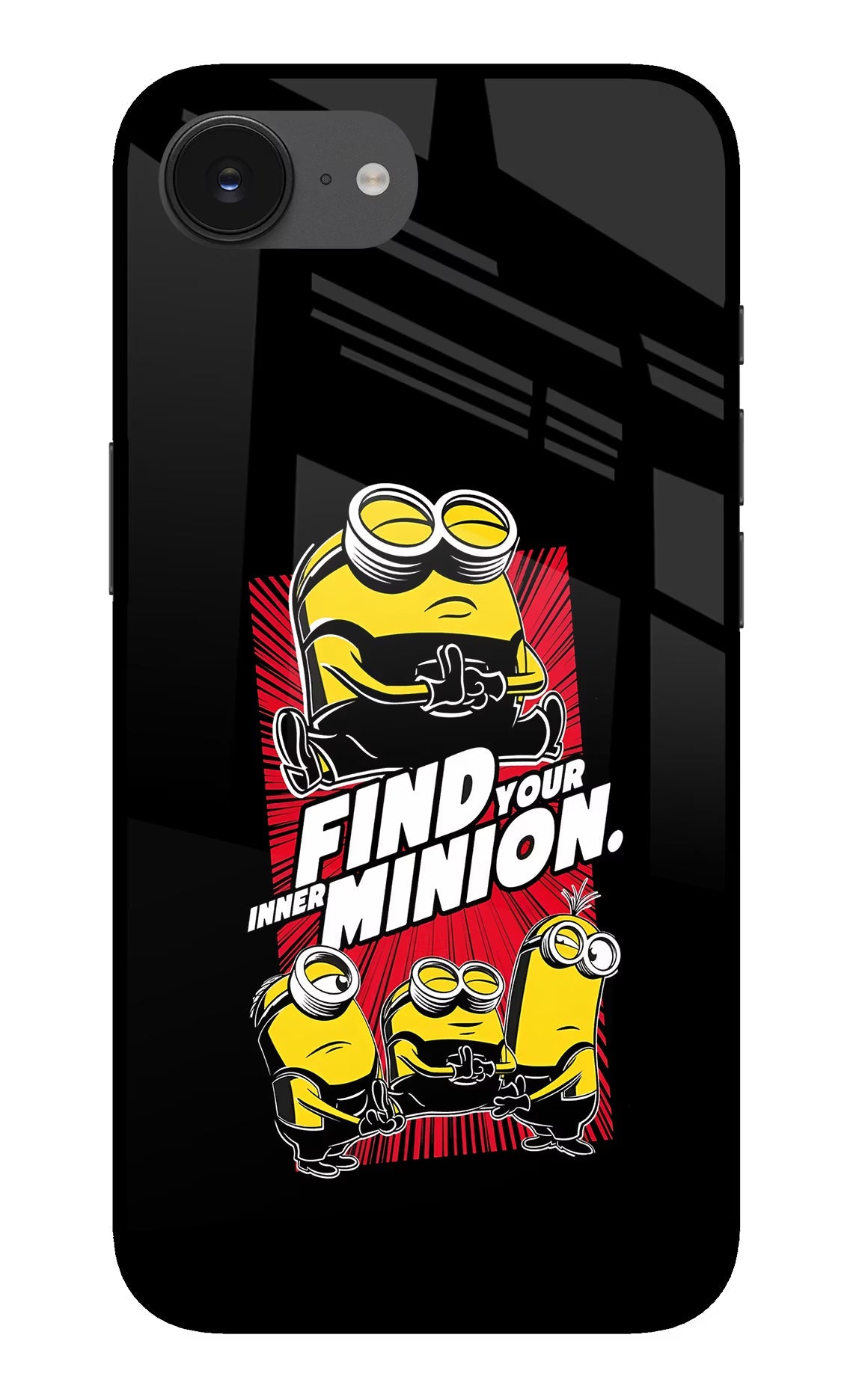 Find your inner Minion iPhone 16e Back Cover