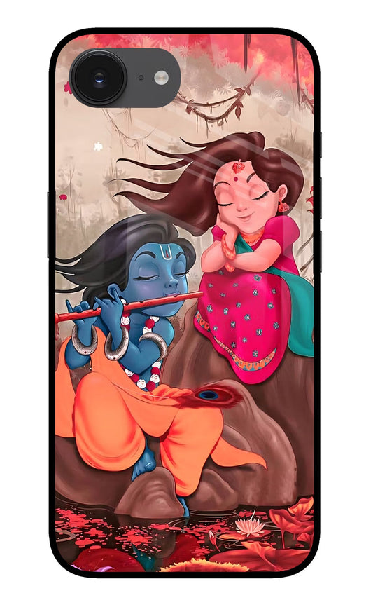 Radhe Krishna iPhone 16e Back Cover