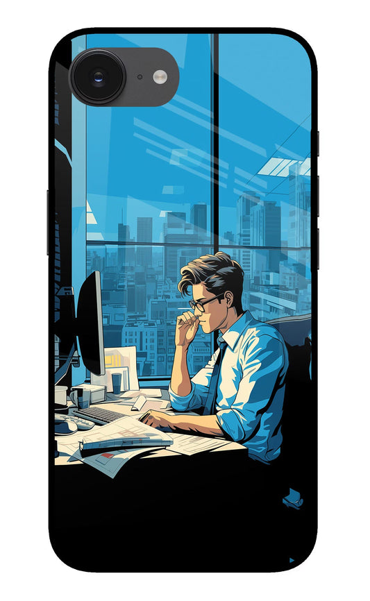 Focused Hustler (AI Generated) iPhone 16e Back Cover