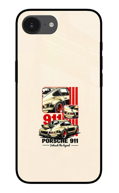 Classic Porsche 911 iPhone 16e Back Cover