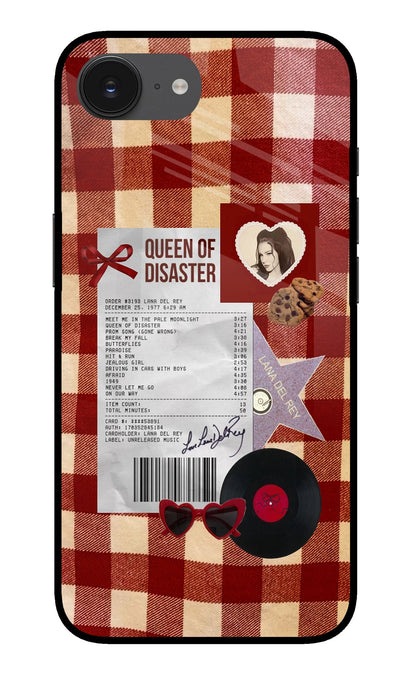Queen of Disaster iPhone 16e Back Cover