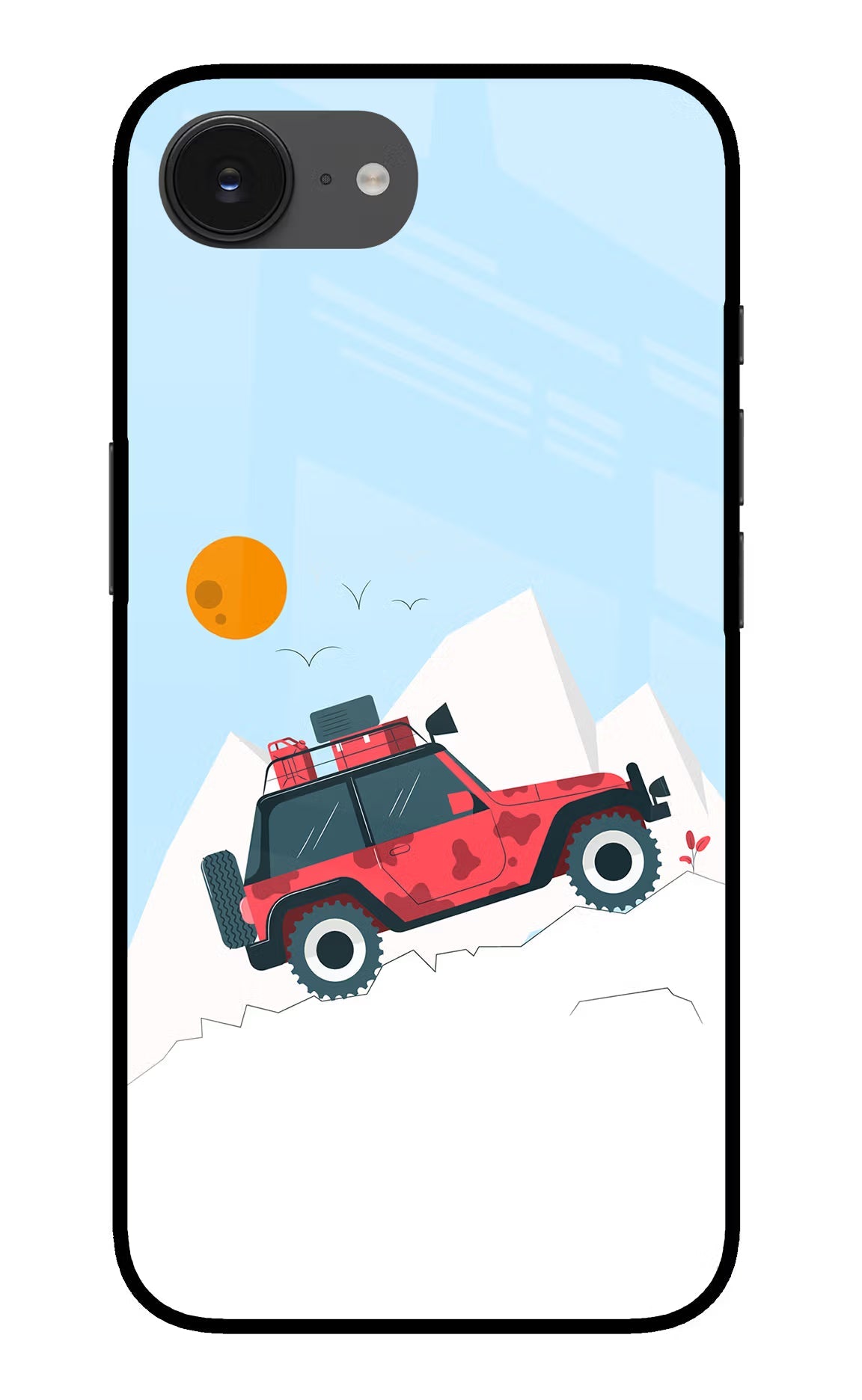 Mountain Trail Beast iPhone 16e Back Cover