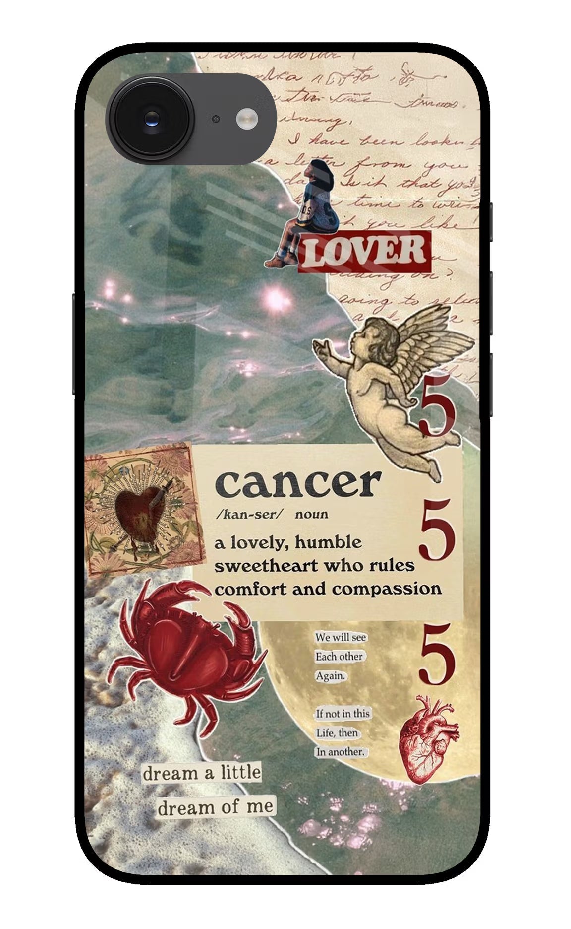 Cancer Zodiac iPhone 16e Back Cover