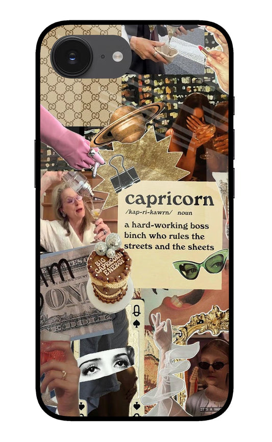 Capricorn Zodiac iPhone 16e Back Cover
