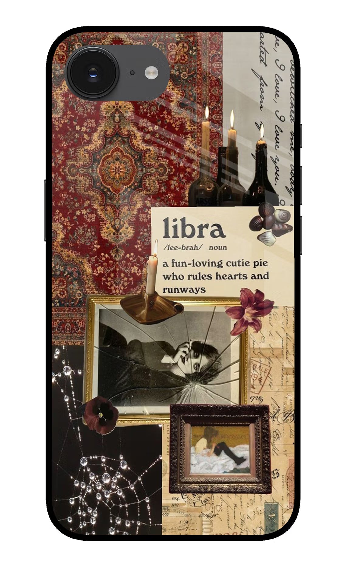 Libra Zodiac iPhone 16e Back Cover