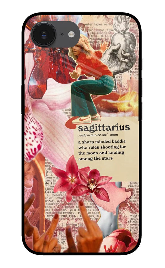 Sagittarius Zodiac iPhone 16e Glass Case
