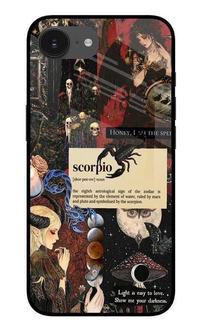 Scorpio Zodiac iPhone 16e Back Cover
