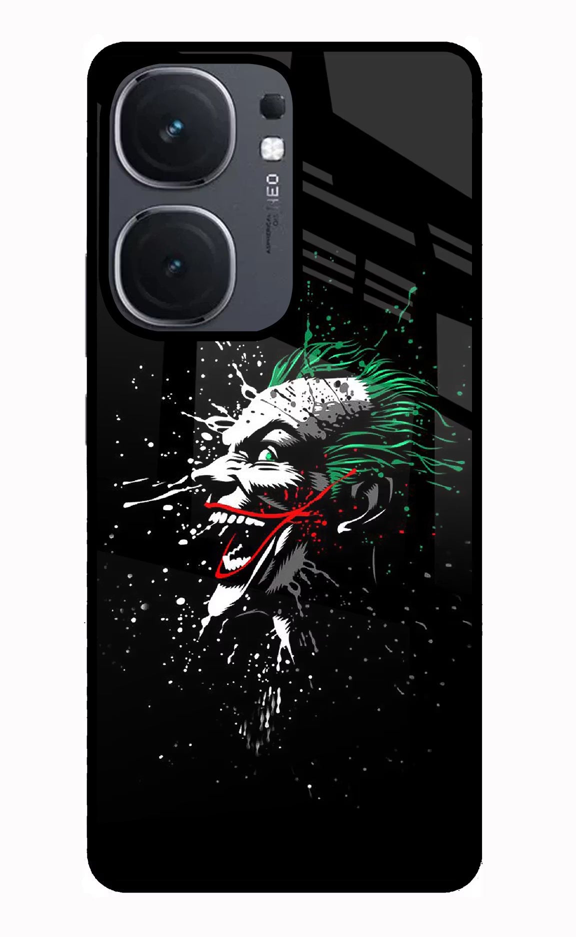 Joker iQOO Neo 9 Back Cover Glass Case - Hello Swanky