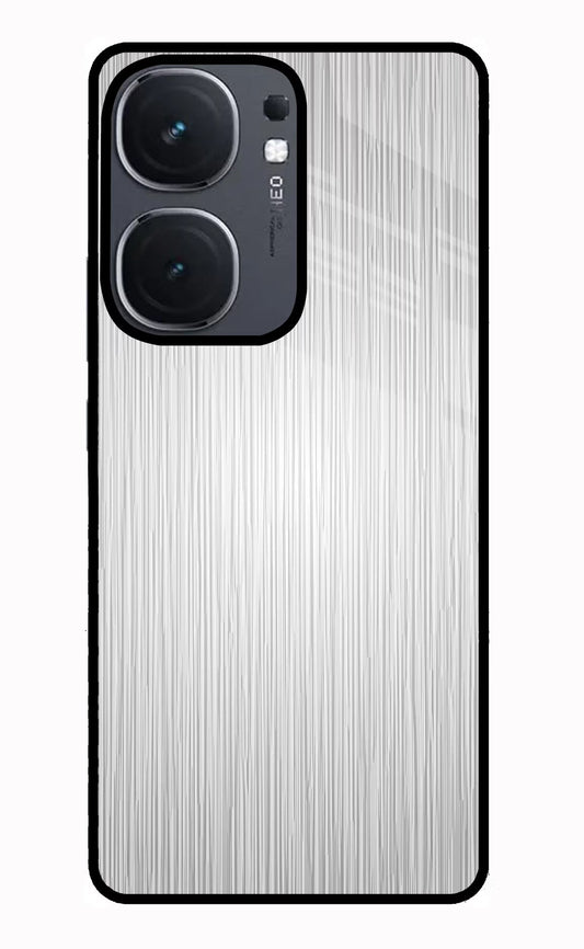 Wooden Grey Texture iQOO Neo 9 Back Cover Glass Case - Hello Swanky
