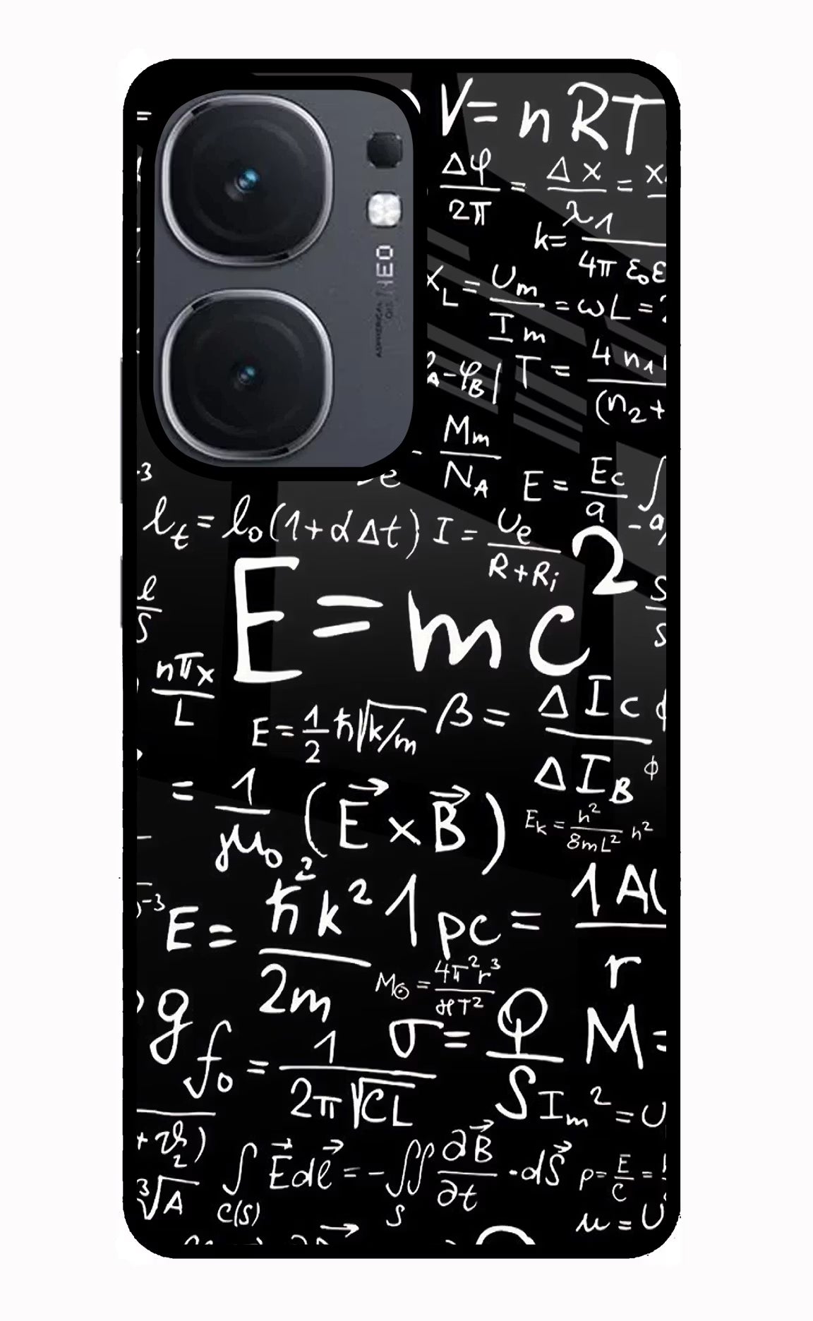Physics Formula iQOO Neo 9 Back Cover Glass Case - Hello Swanky