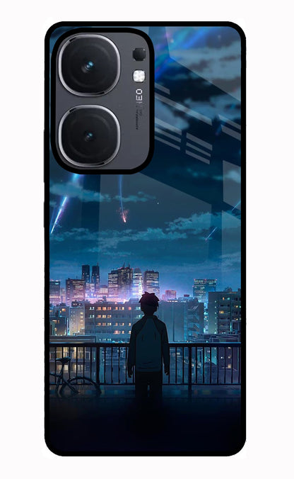 Anime iQOO Neo 9 Back Cover Glass Case - Hello Swanky