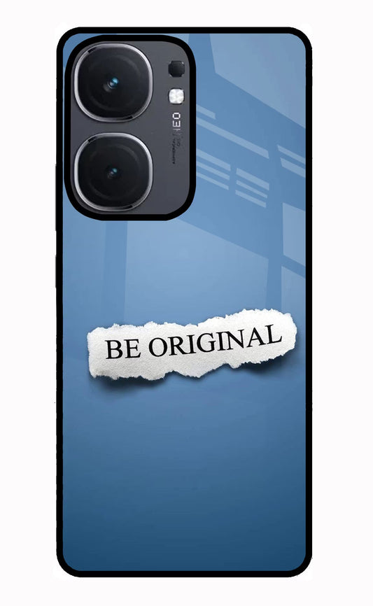 Be Original iQOO Neo 9 Back Cover Glass Case - Hello Swanky