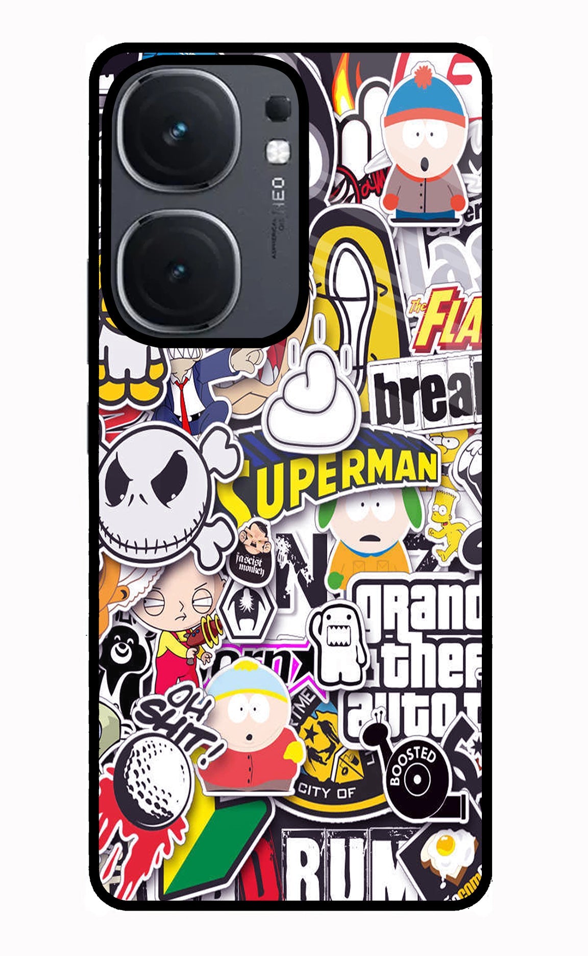 Sticker Bomb IQOO Neo9 Pro Back Cover
