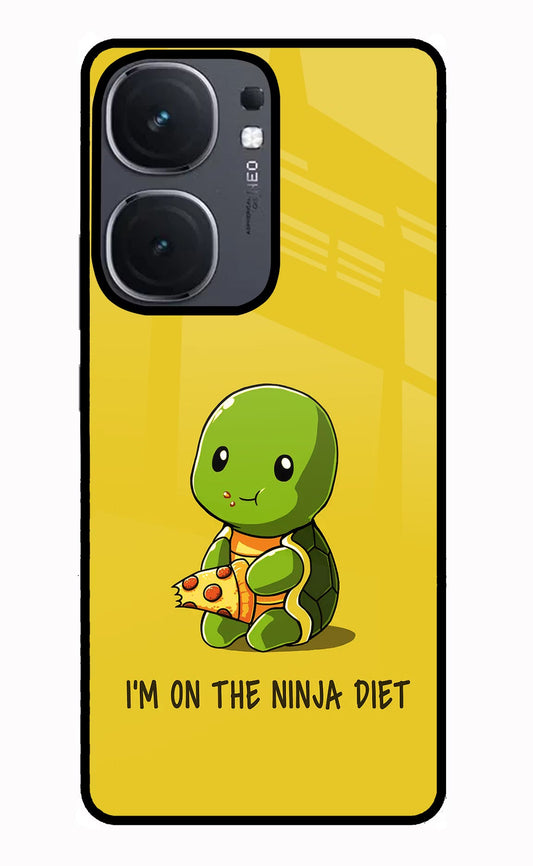 I'm on Ninja Diet iQOO Neo 9 Back Cover Glass Case - Hello Swanky