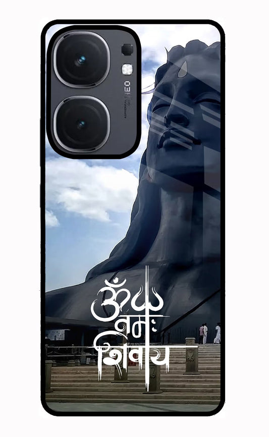 Om Namah Shivay iQOO Neo 9 Back Cover Glass Case - Hello Swanky