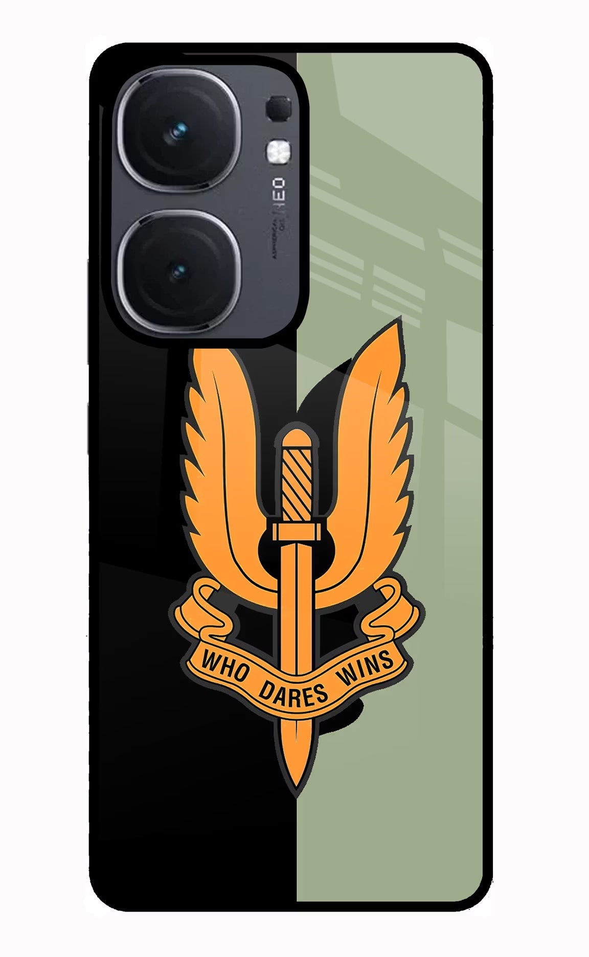 Balidan Logo iQOO Neo 9 Back Cover Glass Case - Hello Swanky