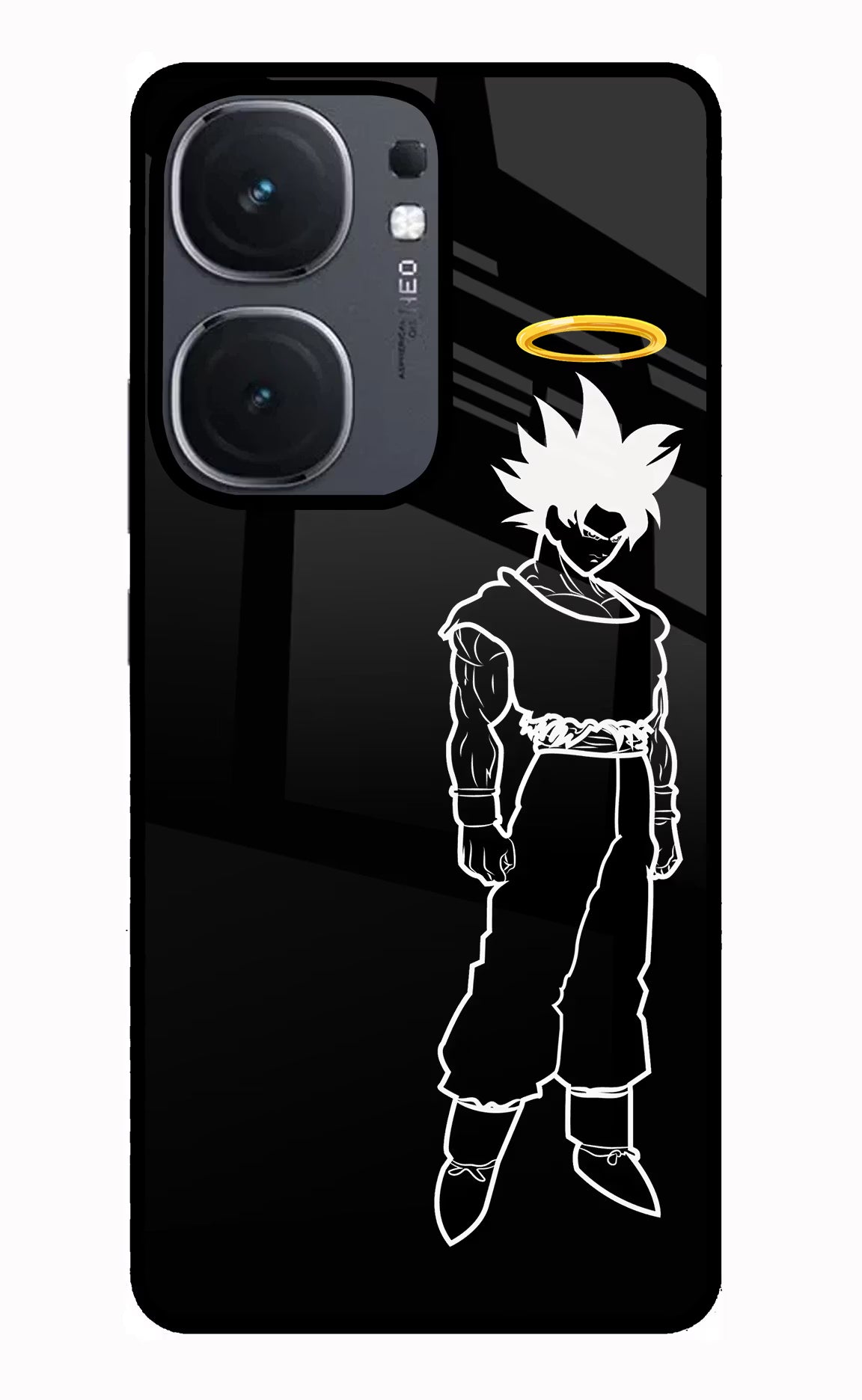 DBS Character iQOO Neo 9 Back Cover Glass Case - Hello Swanky