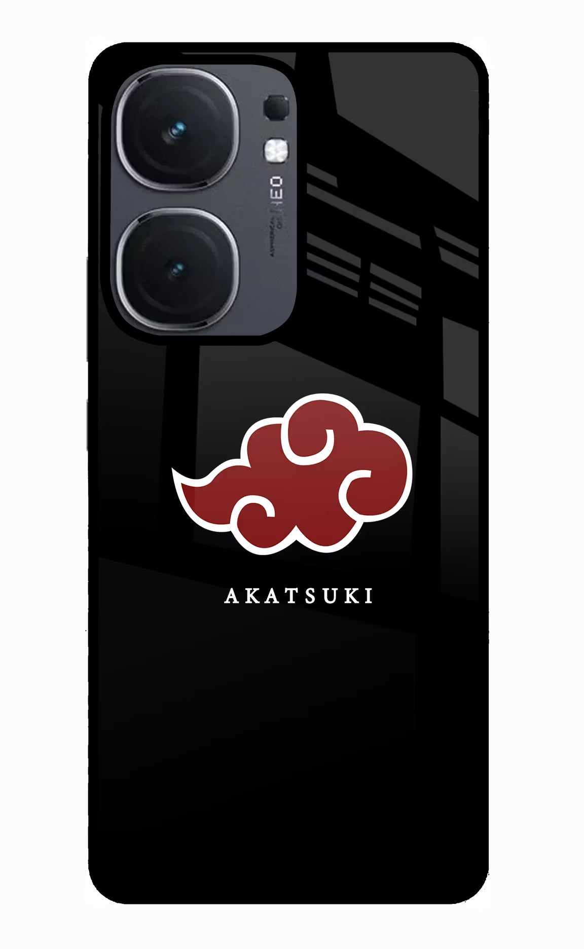 Akatsuki iQOO Neo 9 Back Cover Glass Case - Hello Swanky
