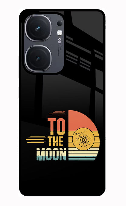 To the Moon iQOO Neo 9 Back Cover Glass Case - Hello Swanky