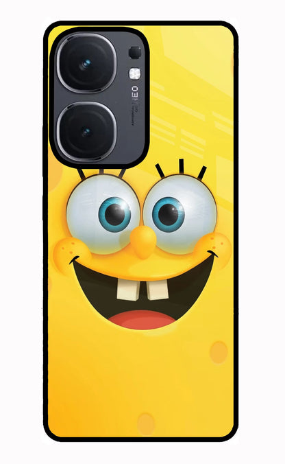 Sponge 1 iQOO Neo 9 Back Cover Glass Case - Hello Swanky