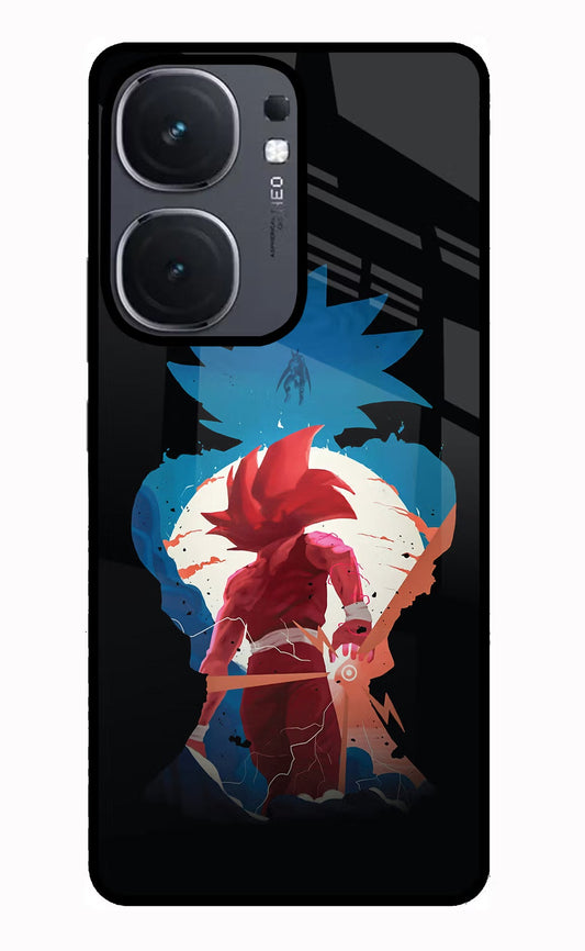Goku iQOO Neo 9 Back Cover Glass Case - Hello Swanky