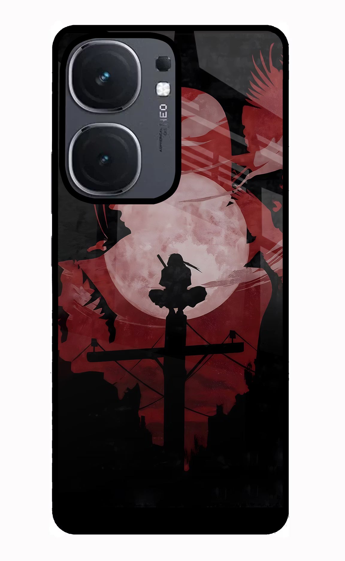 Naruto Anime iQOO Neo 9 Back Cover Glass Case - Hello Swanky