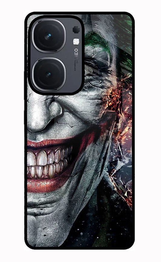 Joker Cam iQOO Neo 9 Back Cover Glass Case - Hello Swanky
